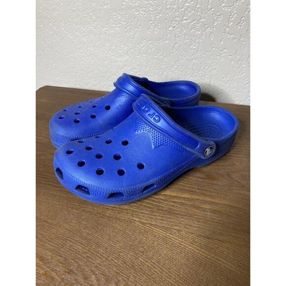 Crocs Classic Clog Blue - Women’s 8-9 Men’s 7 Unisex - Picture 1 of 6